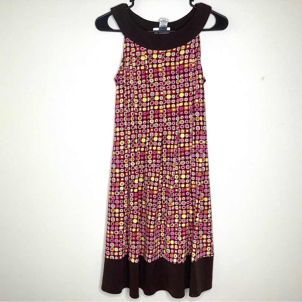 < Vintage London Style 70’s Inspired Dress >